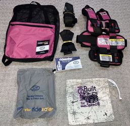 RideSafer Delight Travel Vest Gen 5 (XS) Pink 2+ Years; 22–40 lb JD14101PNK