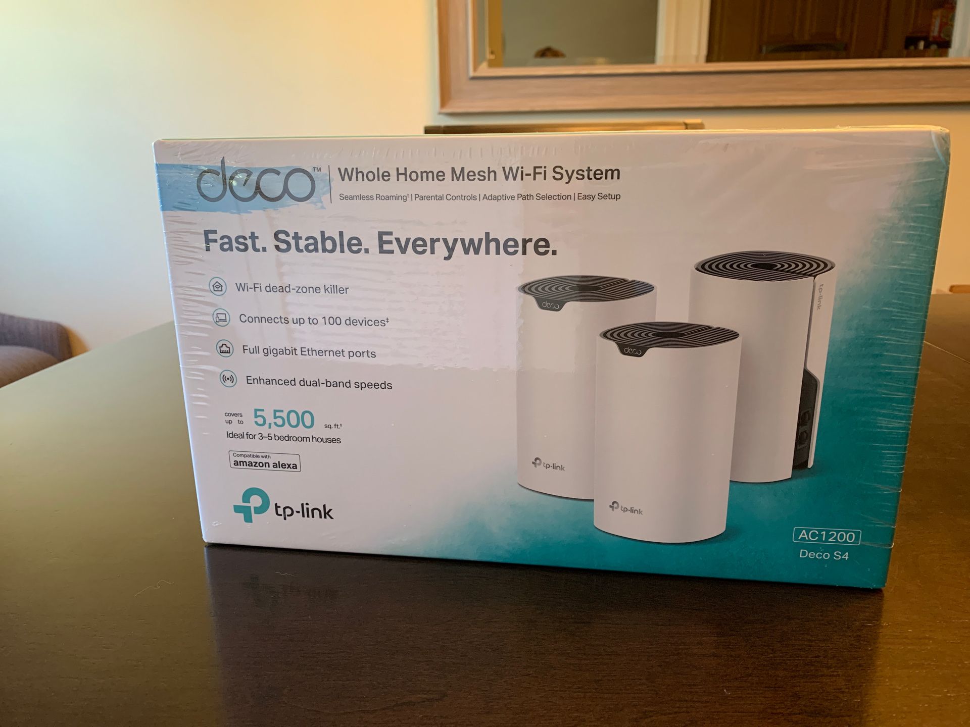 Deco Whole Home Mesh Wi-Fi System - BRAND NEW
