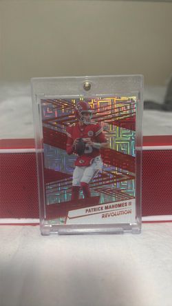 Patrick Mahomes II Revolution Holographic Football Card