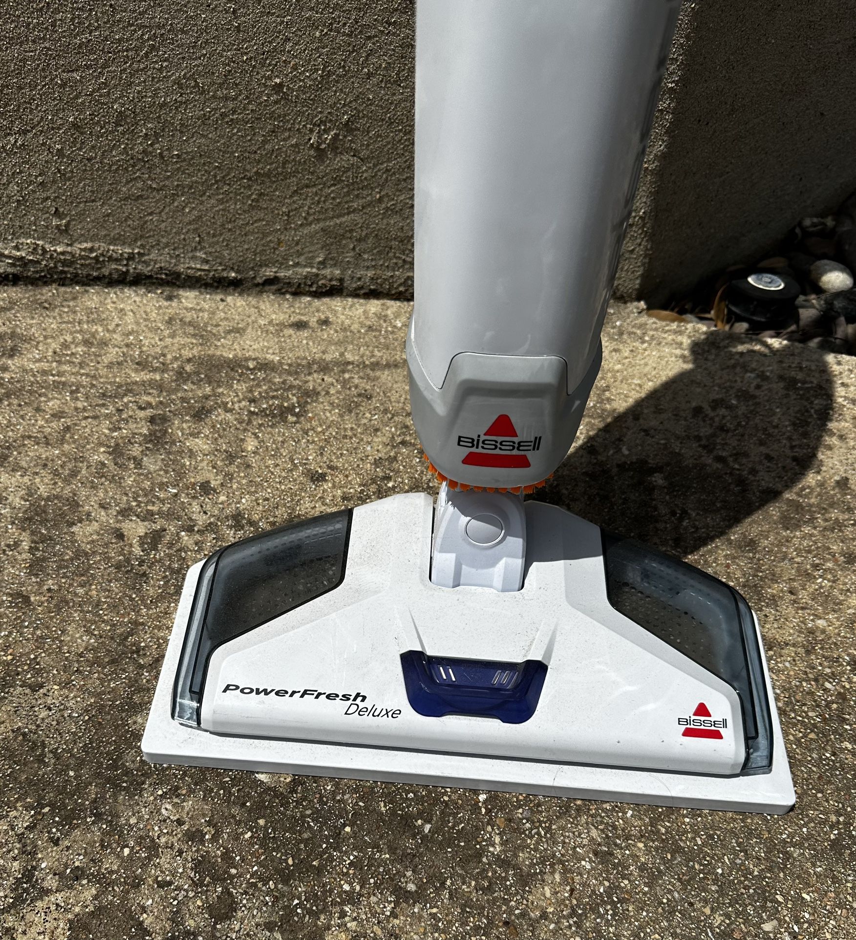 Bissell Steam Mop, Steamer, Tile, Hard Wood Floor Cleaner, 1806, Sapphire Powerfresh Deluxe