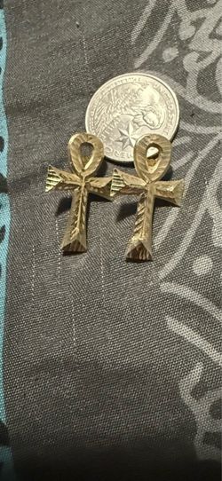 10k  big ankh cross