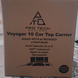 Brand New !10 Cubic Feet Waterproof Rooftop Cargo Roof Bag, No Roof Rack Needed