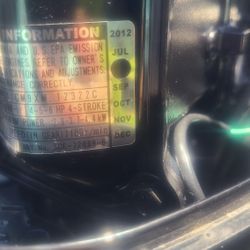 Mercury 4 Stroke 6HP Motor