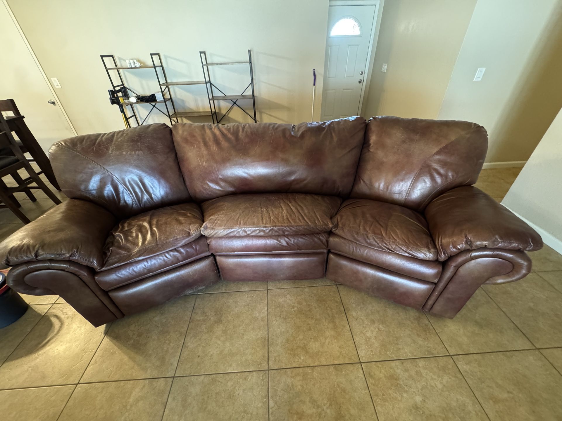 Leather Couch