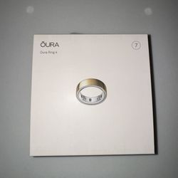 Oura Ring Gold Size 7 Gen 4
