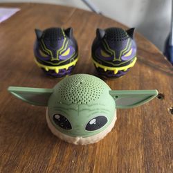 Wireless Bitty Boomer Speakers.