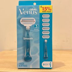 Gillette Venus razor with 6 refills