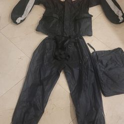MOTORCYCLE RAIN/WIND JACKET AND PANTS 