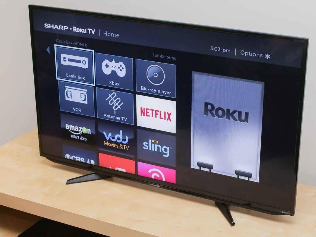 Sharp Roku Smart TV 43