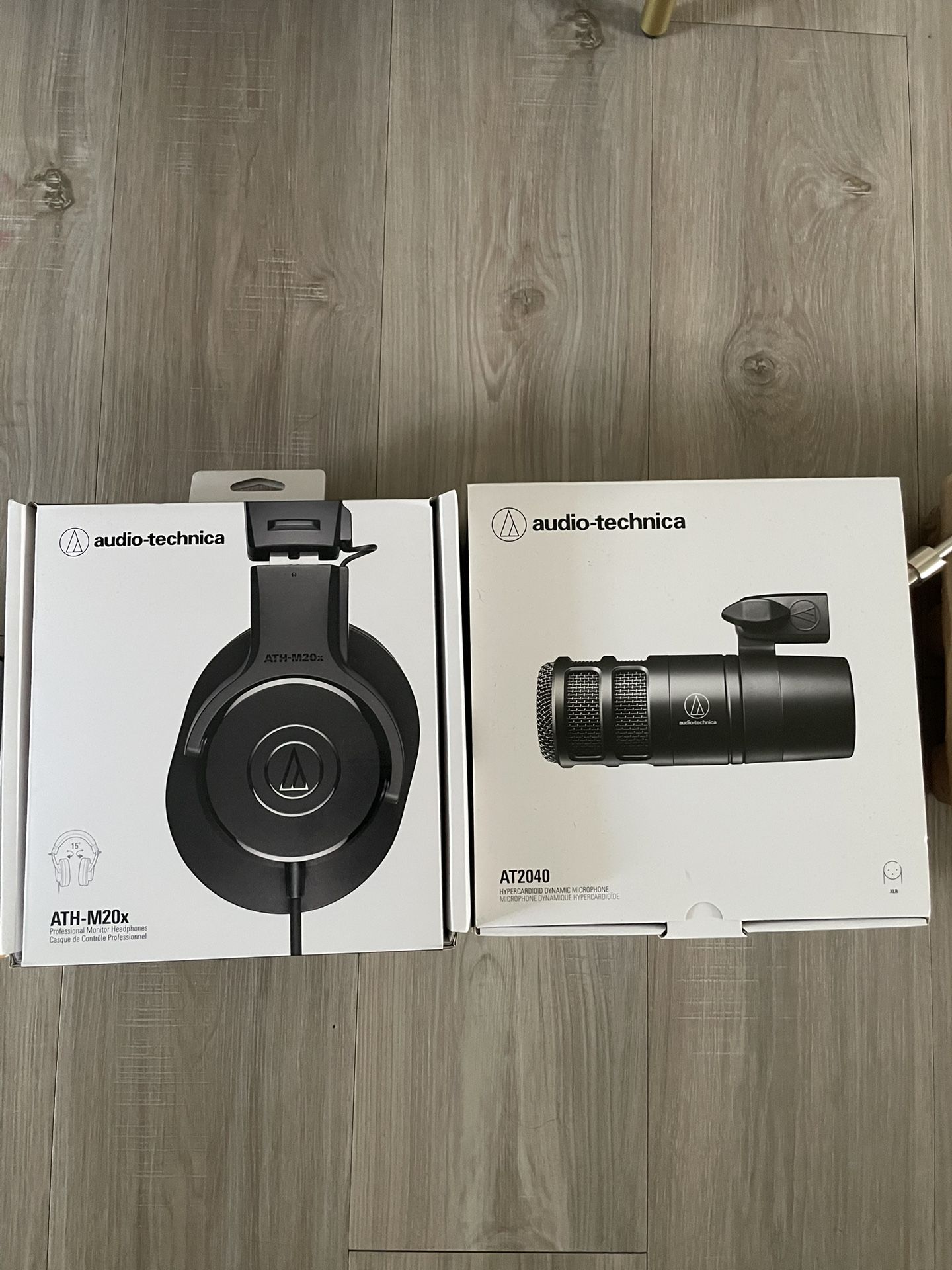 Audio Technica Podcast Setup