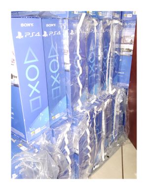 Photo PS4 SLIM 1TB (1000GB) 3 FREE GAMES 🎁 ⭐THE LAS OF US ⭐GOD OF WAR ⭐HORIZON BRAND NEW 🎁 FACTORY SEALED 🎁 NEVER OPENED 🎁 WARRANTY WITH SONY ⚙⏳💯👍