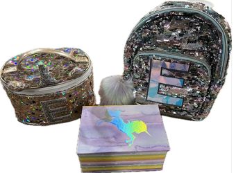 Mini backpack/ purse & make up case
