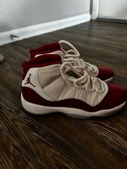 Air Jordan 11 Retro Cherry Red and White