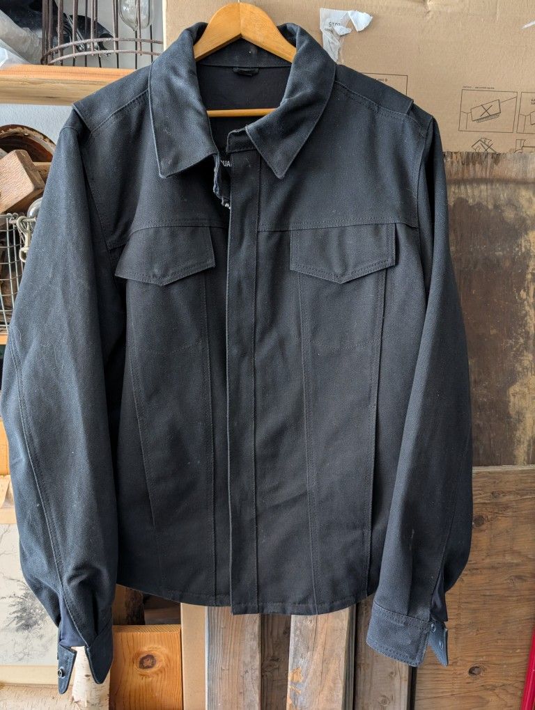 Men's Canvas Motorcycle Jacket