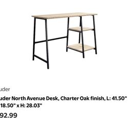 Desk With Shelves 