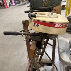 Vintage Eska 1.2hp Outboard Motor