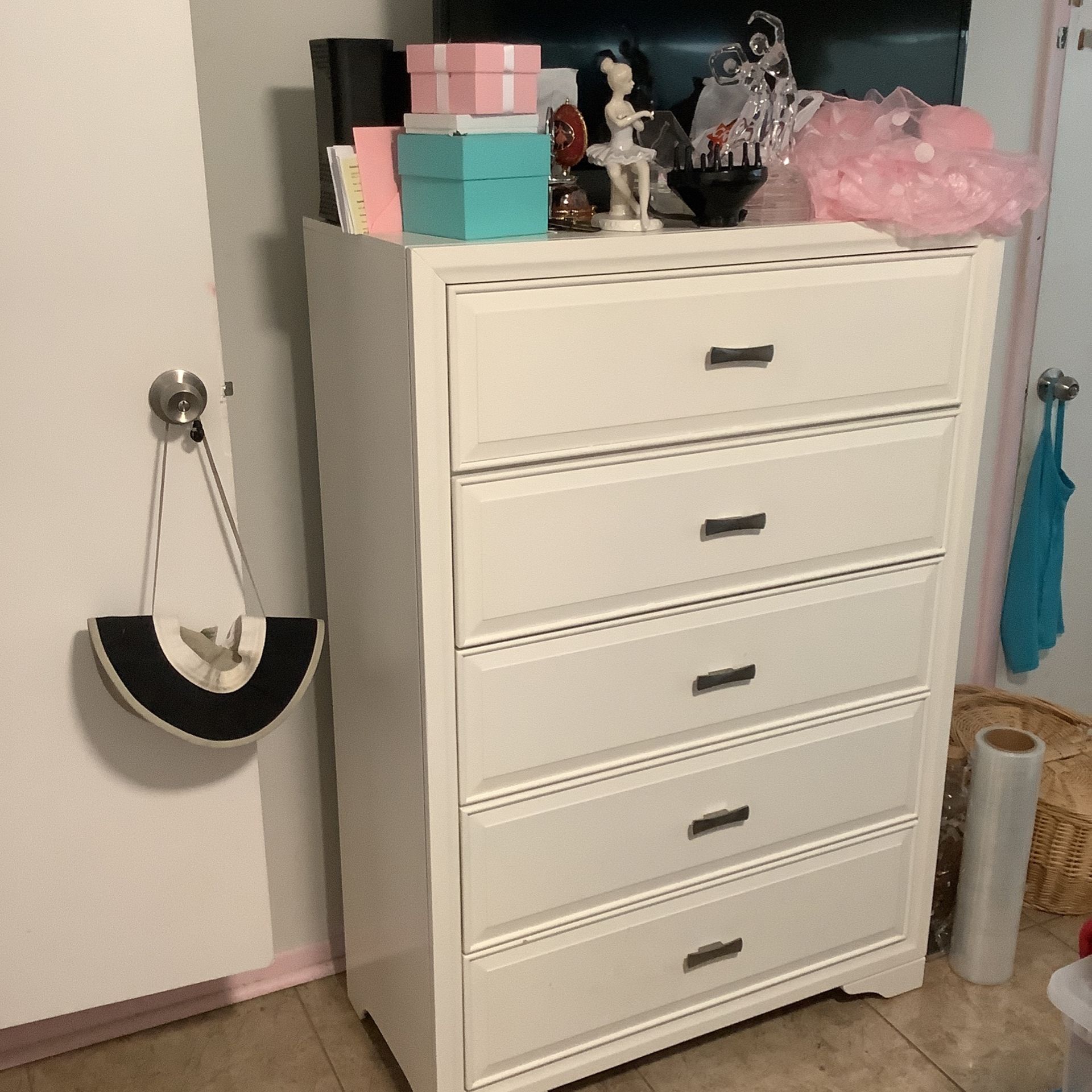 Belcourt white dresser discount