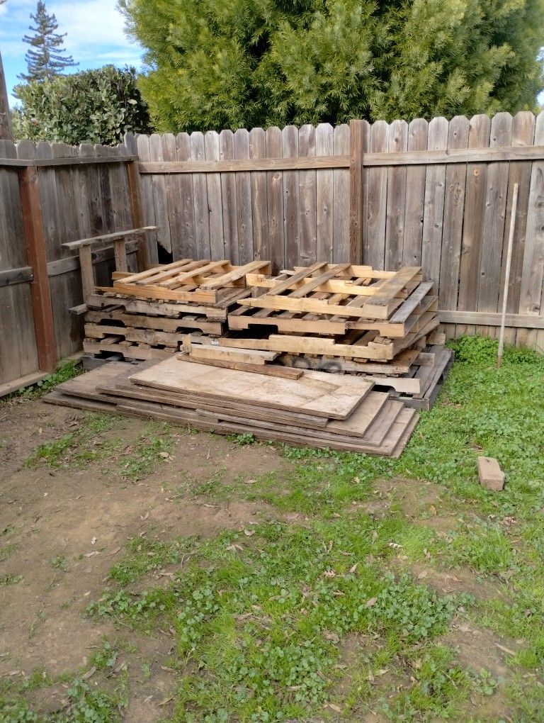 Pallets And Wood