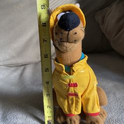 Vintage Raincoat Scooby Doo Plush