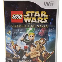 LEGO: Star Wars The Complete Saga (Nintendo Wii, 2007) Complete CIB With Manual