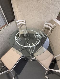 Table and chairs