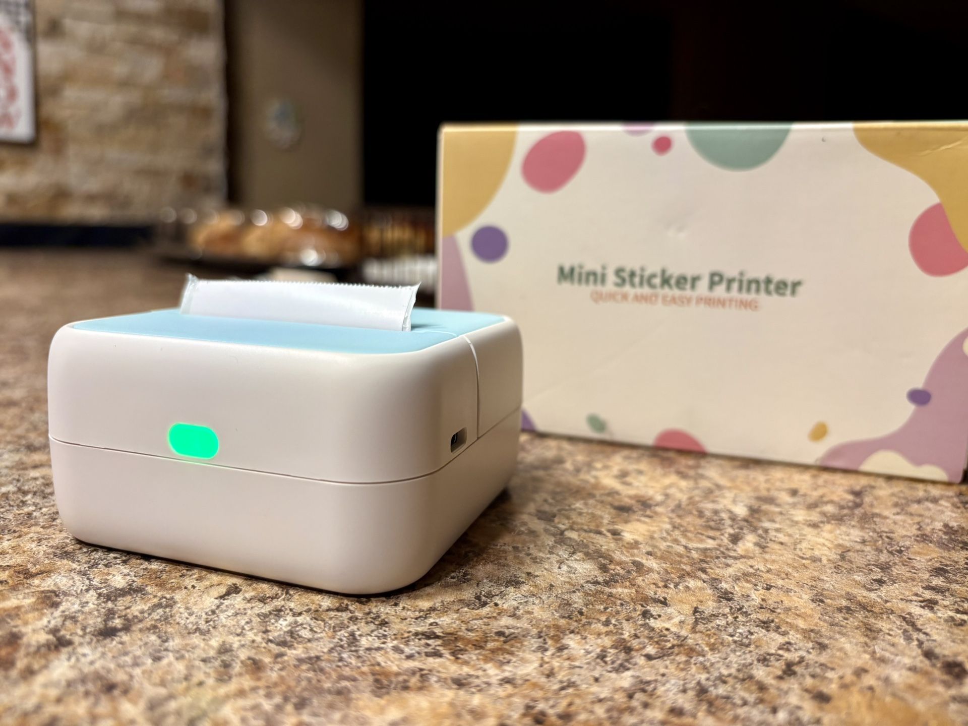 Mini Thermal Label Printer