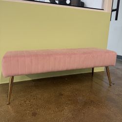 Pink And Grey Sofa