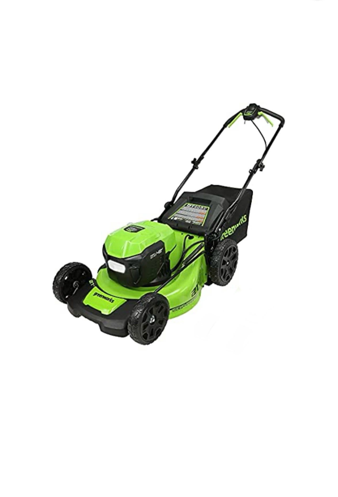 Greenworks 48V 21-Inch Brushless Self-Propelled Lawn Mower