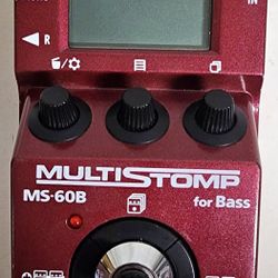 Zoom MS-60B Multi-Stomp Bass Pedal