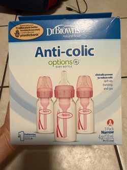 Dr. Brown's Anti-Colic Baby Bottles 6 pack New