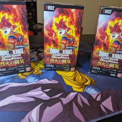 Dragon ball super blazing aura booster box Japanese