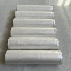 PE Plastic Drop Cloth Masking Film 2.8m x 20m (110” x 787”) – $4 Each