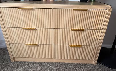 Fluted Dresser & Nightstand