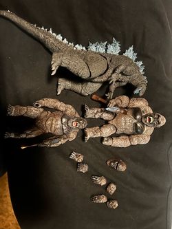 Shf Godzilla and King Kong