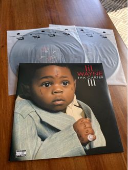 Lil Wayne Tha Carter III Vinyl Record
