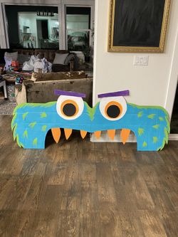 Monster Kid Boy Birthday Party Prop