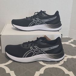 ASICS Women's GEL-Excite 8 (Wide) Running Shoes Black Women's Size 11 New