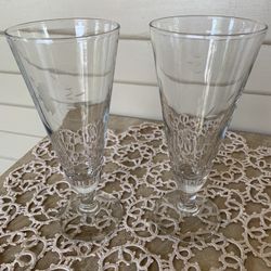 Princess House Pilsner Glasses