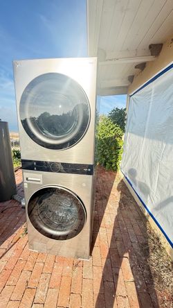 LG stackable washer and dryer