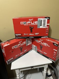 M12 FUEL SURGE 12V Lithium-Ion Brushless Cordless 1/4 in. Hex Impact Driver Compact Kit w/Two 2.0Ah Batteries, Bag