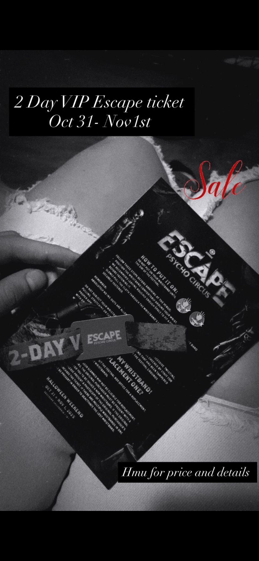 VIP ESCAPE HALLOWEEN