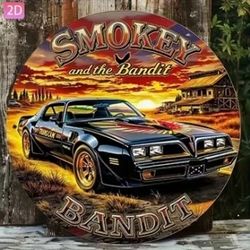 Smokey Bandit Retro Metal Wall Sign