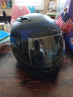Bell racing helmet