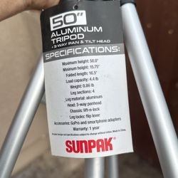 Aluminum Tripod