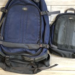 Eagle Creek large travel backpack and attached day pack