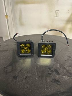 3” LED Amber Pod Lights