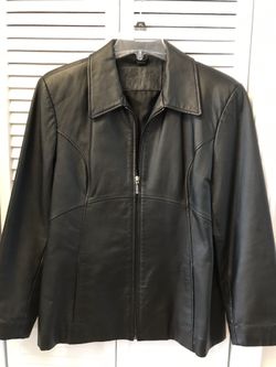 Ladies all leather jacket