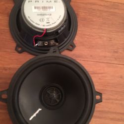 5 inches  Rockford Fosgate  160 watts 