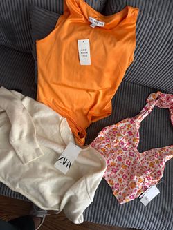 Size small clothing with tags