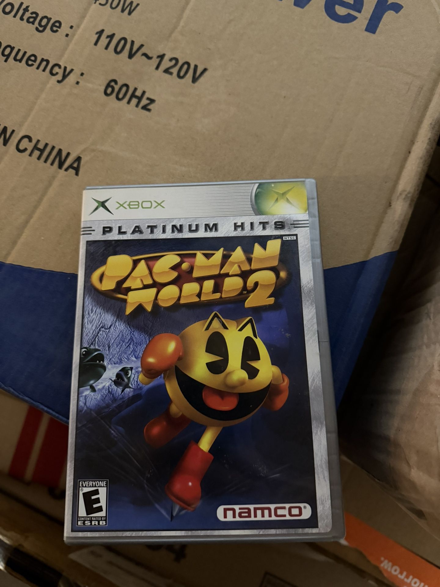 Pac-Man World 2 Platinum Hits - Xbox Video Game Complete W/ Manual 